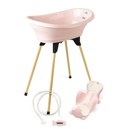 Thermobaby Pack baignoire VASCO 5 en 1 Rose poudre