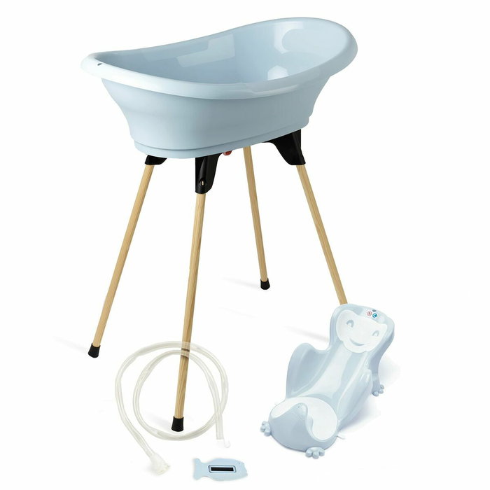 Thermobaby Pack baignoire VASCO 5 en 1 Fleur bleue Thermobaby Pack baignoire VASCO 5 en 1 Fleur bleue