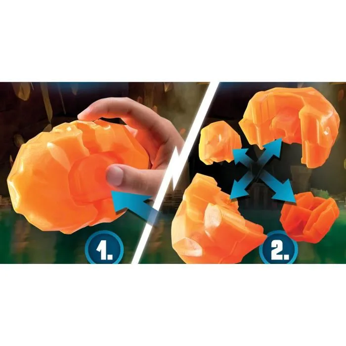 Playmobil 71082 Set Dragons Nine Realms avec Dragon Plowhorn Lumineux et Personnage D'Angelo - Jouet Enfant à Partir de 4 ans