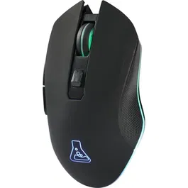 The G-Lab KULT HELIUM - Souris Gaming Sans Fil, RGB, 6 Boutons, 6400 DPI, Noire, Autonomie Jusqu'à 100 Heures - Forme Ergonomique