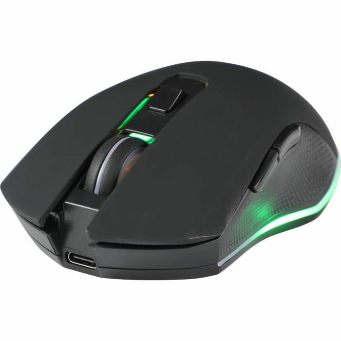 The G-Lab KULT HELIUM Souris Gamer Sans fil RGB 6400 DPI Noir