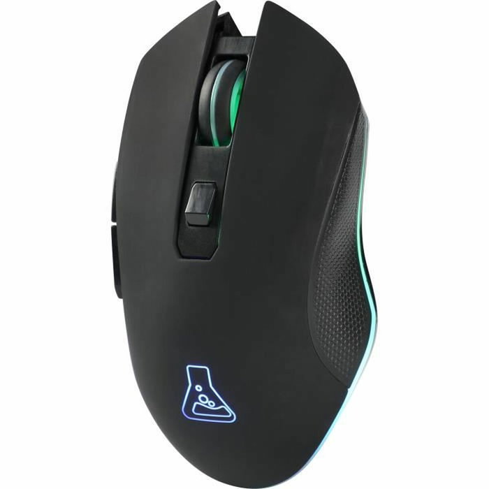 The G-Lab KULT HELIUM Souris Gamer Sans fil RGB 6400 DPI Noir