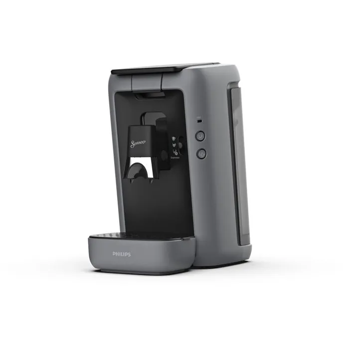 Philips SENSEO CSA260/51 - Cafetière à dosette Maestro - Technologie Intense Plus - Réservoir 1.2L - Fonction Mémo - Gris cachemire