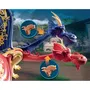 Playmobil 71080 - Jouet Dragons Nine Realms, Figurines WuWei et Jun avec 2 Têtes de Dragon à Projectiles, pour Enfants dès 4 Ans