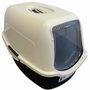 Pet Design SACHA Maison de toilette pour chat Noir et blanc