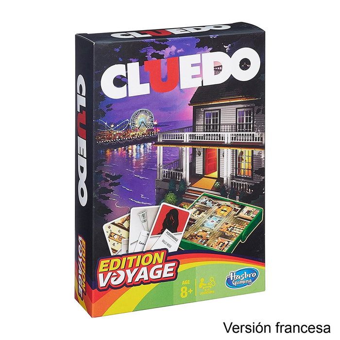 Cluedo - Jeu de Voyage - Version Française - Jeu de Société Enquête, Détective et Crime - Hasbro Gaming