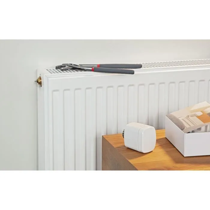 Eve Lot de 2 Vannes de Radiateur Intelligente - Technologie Apple HomeKit Bluetooth Thread