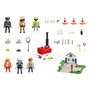 Playmobil My Figures: Mission de Sauvetage 70980 - Jeu de Construction avec 6 Figuras Démontables, Scénario et Accessoires, Plus de 1000 Combinaisons, Langues Multilingues