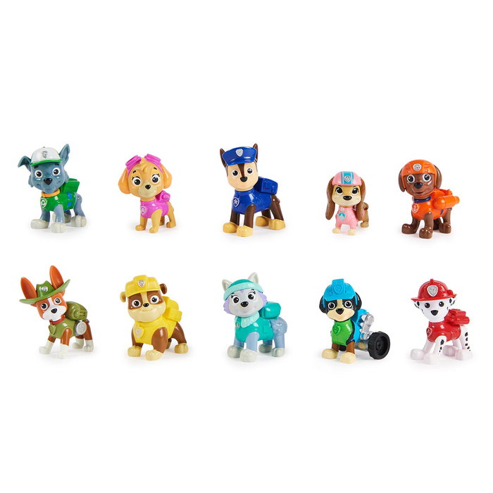 Paw Patrol Coffret 10 figurines 10ème anniversaire