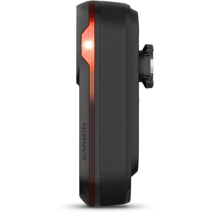 Garmin Varia RCT715 - Radar de vélo avec caméra intégrée, feu arrière LED et détection véhicule jusqu'à 140 m - Noir