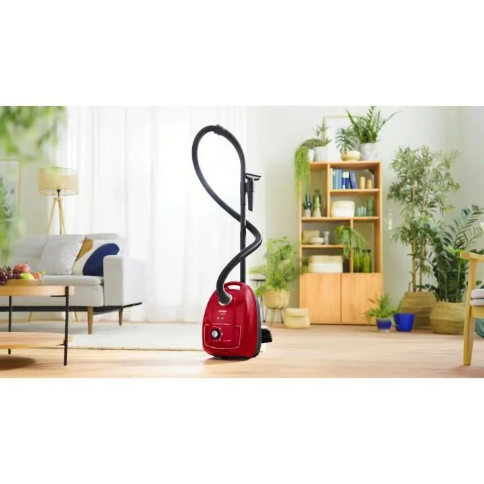 Bosch GL38 Aspirateur avec sac 600 W - Rouge et noir
