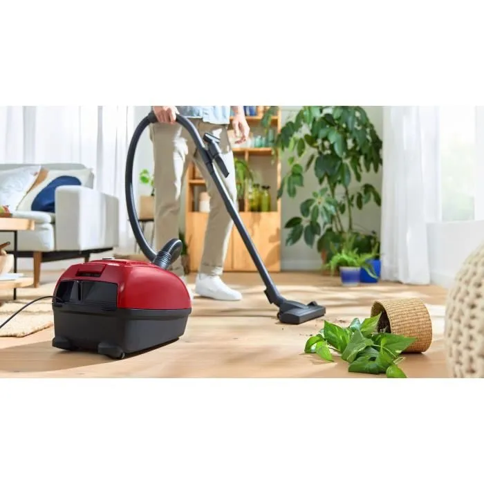Bosch GL38 Aspirateur avec sac 600 W - Rouge et noir