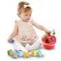 VTech Baby - Tourni Pomme des Formes - Jouet éducatif pour bébé 12 mois et plus - Apprentissage formes, fruits et couleurs - Multicolore, Rouge