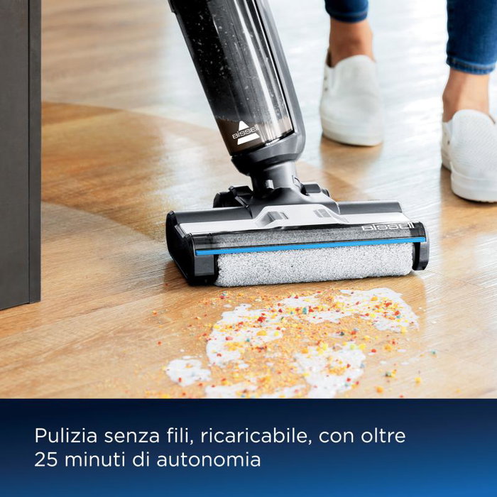 Bissell 3639N Aspirateur laveur Crosswave HF3 Select, noir et argent