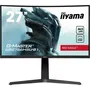 Iiyama GB2766HSU-B1 Ecran PC Gamer Incurvé 27" FHD 165Hz 1ms Dalle VA, FreeSync, Pied Réglable en Hauteur avec Hub USB, HDMI, DisplayPort