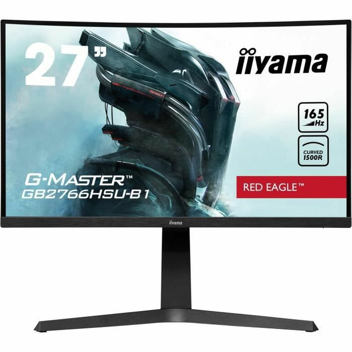 Iiyama GB2766HSU-B1 Écran Gamer Incurvé 27 pouces Full HD 165Hz Iiyama GB2766HSU-B1 Écran Gamer Incurvé 27 pouces Full HD 165Hz