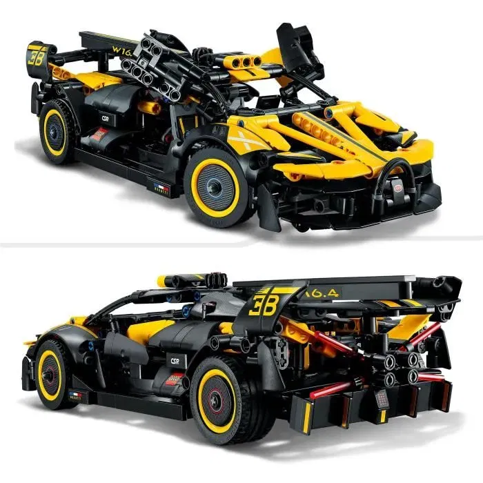 LEGO Technic 42151 Le Bolide Bugatti, Maquette de Voiture de Course à Construire, Jouet Technic pour Adultes et Enfants