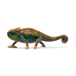 Schleich 14858 Caméléon Wild Life - Figurine changeant de couleur avec la chaleur, jouet enfant à partir de 3 ans