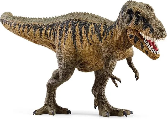 Schleich 15034 Figurine Tarbosaure Dinosaure, Tarbosaurus Marron et Multicolore, Figurine Articulée pour Enfant à Partir de 5 Ans