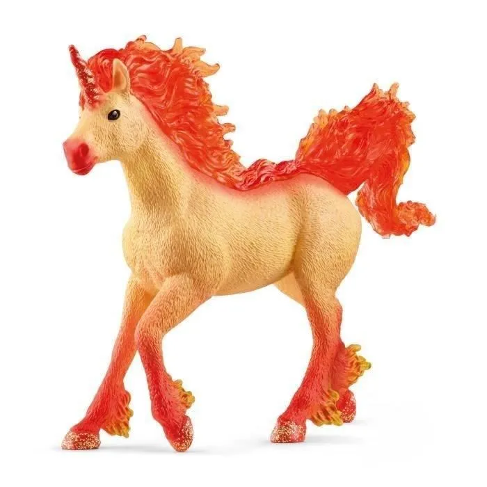 Schleich 70756 Bayala - Figurine Étalon Licorne de Feu Elementa avec Crinière et Queue Transparentes - Jouet pour Enfants Dès 4 ans Schleich 70756 Bayala - Figurine Étalon Licorne de Feu Elementa avec Crinière et Queue Transparentes - Jouet pour Enfants Dès 4 ans