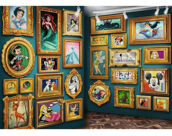 Ravensburger - Puzzle 9000 pièces Le musée Disney - Puzzle adulte - 193 x 139 cm - Dès 14 ans