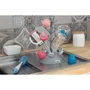 BEABA Egoutte-Biberons Arbre en Plastique Gris - Support de Séchage Hygénique pour 6 Biberons et Accessoires, Lavable au Lave-Vaisselle