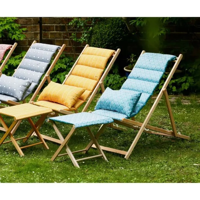 Jardin Privé Chilienne matelassée Danemark blue