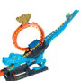 Mattel Hot Wheels City Défi T-Rex avec véhicule et lanceur