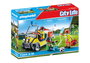 Playmobil Coche de Secours City Life avec 3 Figurines, Civière et Accessoires