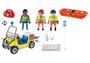 Playmobil Coche de Secours City Life avec 3 Figurines, Civière et Accessoires