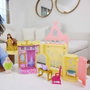 Mattel Disney Princess - Maison de poupée Château Mini de Bella HLW94 avec poupée, figurines et accessoires - Multilingue (français) - À partir de 3 ans