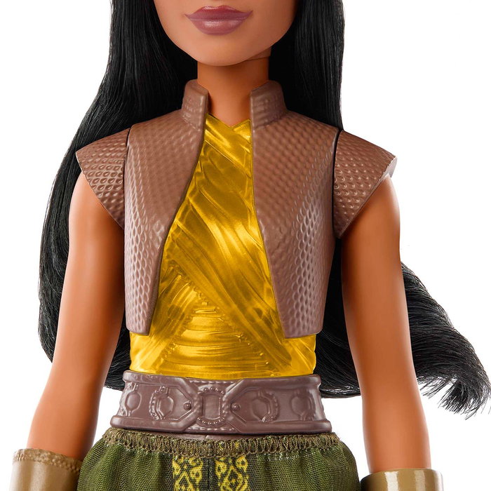 Mattel Disney Princess Muñeca Princesa Raya Hlx22 - Poupée articulée Raya et le dernier dragon avec tenue et accessoires - Multilingue (Français)