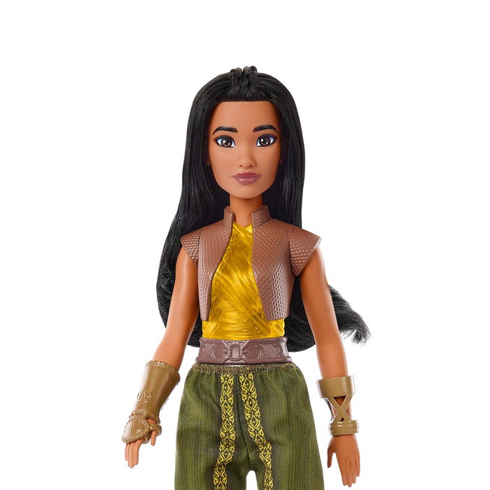 Mattel Disney Princess Muñeca Princesa Raya Hlx22 - Poupée articulée Raya et le dernier dragon avec tenue et accessoires - Multilingue (Français)
