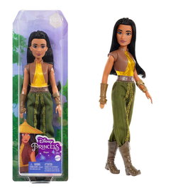 Mattel Disney Princess Muñeca Princesa Raya Hlx22 - Poupée articulée Raya et le dernier dragon avec tenue et accessoires - Multilingue (Français)