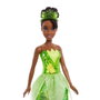 Disney Princess Poupée Tiana 29 cm HLW04 avec Tenue Scintillante, Diadème et Chaussures - Mattel