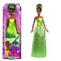 Disney Princess Poupée Tiana 29 cm HLW04 avec Tenue Scintillante, Diadème et Chaussures - Mattel