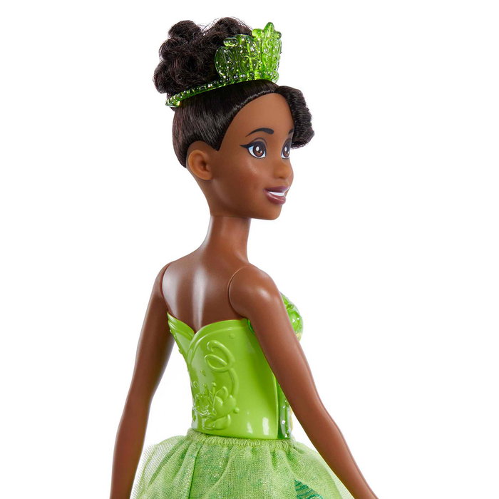 Disney Princess Poupée Tiana 29 cm HLW04 avec Tenue Scintillante, Diadème et Chaussures - Mattel Disney Princess Poupée Tiana 29 cm HLW04 avec Tenue Scintillante, Diadème et Chaussures - Mattel