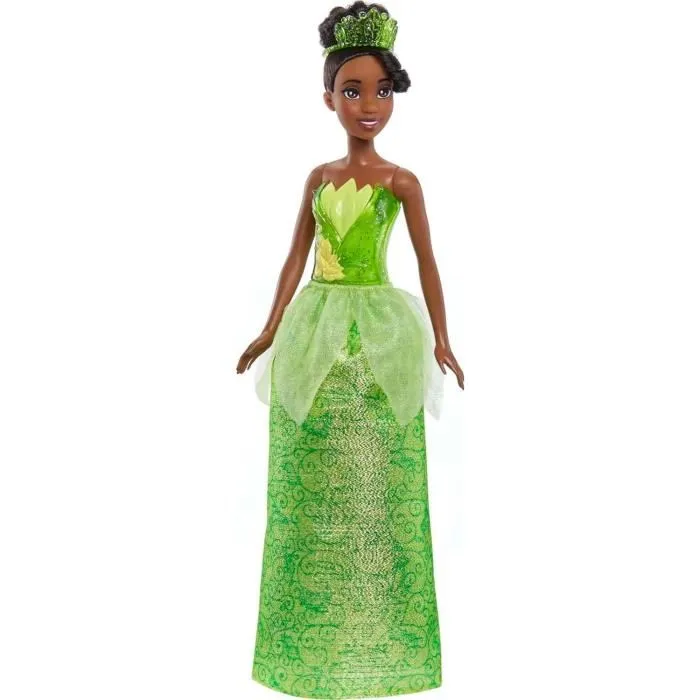 Disney Princess Poupée Tiana 29 cm HLW04 avec Tenue Scintillante, Diadème et Chaussures - Mattel Disney Princess Poupée Tiana 29 cm HLW04 avec Tenue Scintillante, Diadème et Chaussures - Mattel