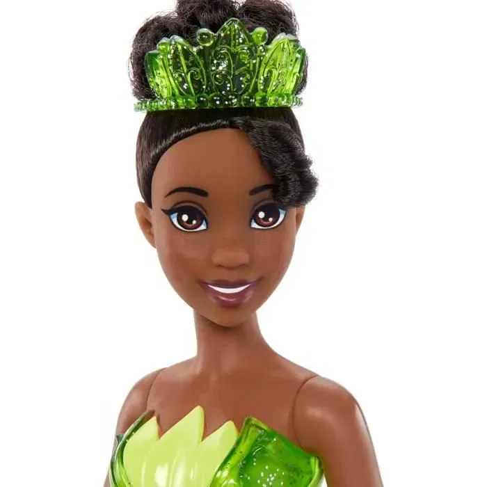 Disney Princess Poupée Tiana 29 cm HLW04 avec Tenue Scintillante, Diadème et Chaussures - Mattel Disney Princess Poupée Tiana 29 cm HLW04 avec Tenue Scintillante, Diadème et Chaussures - Mattel