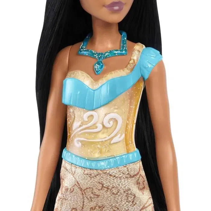 Poupée Pocahontas Disney Princess 29 cm avec tenue signature et accessoires - HLW07 Poupée Pocahontas Disney Princess 29 cm avec tenue signature et accessoires - HLW07