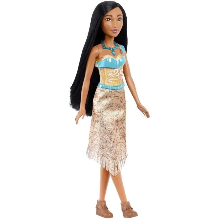 Poupée Pocahontas Disney Princess 29 cm avec tenue signature et accessoires - HLW07 Poupée Pocahontas Disney Princess 29 cm avec tenue signature et accessoires - HLW07