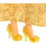 Disney Princess Poupée Belle La Belle et la Bête 29 cm HLW11 avec tenue jaune et accessoires - Jouet pour fille 3 ans et plus