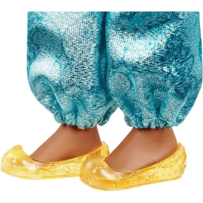 Disney Princess Poupée Princesse Jasmine 29 cm, tenue pailletée avec accessoires HLW12 - Mattel Disney Princess Poupée Princesse Jasmine 29 cm, tenue pailletée avec accessoires HLW12 - Mattel