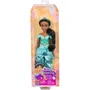 Disney Princess Poupée Princesse Jasmine 29 cm, tenue pailletée avec accessoires HLW12 - Mattel