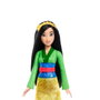 Mattel Disney Princess Poupée Mulan HLW14 - Articulée avec Tenue Brillante et Accessoires, Multilingue (Anglais, Français)