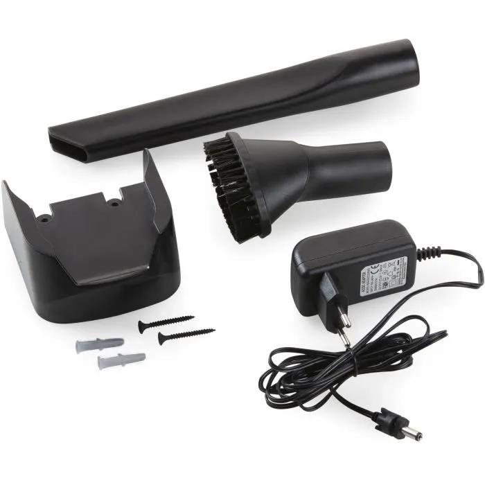 Domo DO1032SV Aspirateur balai 2 en 1 18,5 V avec batterie Li-Ion, système cyclonique et brosse rotative - Nettoyage efficace toutes surfaces dures Domo DO1032SV Aspirateur balai 2 en 1 18,5 V avec batterie Li-Ion, système cyclonique et brosse rotative - Nettoyage efficace toutes surfaces dures