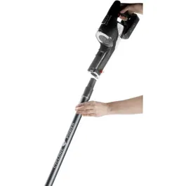 Domo DO1032SV Aspirateur balai 2 en 1 18,5 V avec batterie Li-Ion, système cyclonique et brosse rotative - Nettoyage efficace toutes surfaces dures