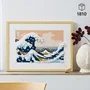 LEGO ART 31208 - Hokusai La Grande Vague, Décoration Murale Japonaise, Kit de Construction Créatif pour Adultes