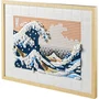 LEGO ART 31208 - Hokusai La Grande Vague, Décoration Murale Japonaise, Kit de Construction Créatif pour Adultes