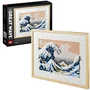 LEGO ART 31208 - Hokusai La Grande Vague, Décoration Murale Japonaise, Kit de Construction Créatif pour Adultes